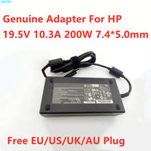 Genuine 19.5V 10.3A 200W HSTNN-CA24 HSTNN-DA24 AC Adapter For HP EliteBook 8740W 8760W ZBook 15 17 Laptop Power Supply Charger 2024 - buy cheap