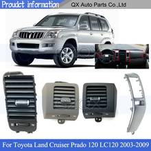 CAPQX Air conditioner A/C outlet cover Frame For Toyota Land Cruiser Prado 120 LC120 2003-2009 Air conditioning outlet vents 2024 - buy cheap