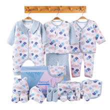 Conjunto de ropa de invierno para bebé, ropa de algodón suave con estampado de dibujos animados para niña recién nacida, conjunto de regalo para niño de 0 a 6M 2024 - compra barato