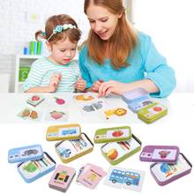 Обучающие игры Обучающие карты детская головоломка Монтессори карты познавательные игрушки Обучающие игрушки для детей Детские карты 2024 - купить недорого