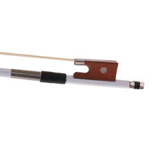 White Violin Bow 4/4 Size Horsehair Acoustic Violin Bow Fiddle Bow for Student Beginner Great Performance 2024 - buy cheap