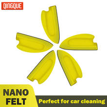 Car Leather Seat Care Detailing Clean Nano Brush Auto Interior Wash for Car Leather Seat Care Detailing Interior Cleaning Brush 2024 - buy cheap