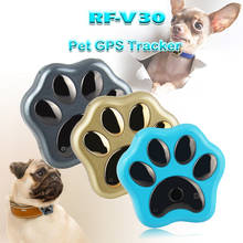 Pets Mini GPS Tracker Dog WiFi GSM GPRS RF-V30 Phone Real Time Tracking Global SMS Locator Waterproof Anti Lost Kids Baby Cat 2024 - buy cheap