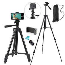Tripé universal para câmera e telefone., suporte portátil para celular, iphone, huawei, canon, sony e nikon. 2024 - compre barato