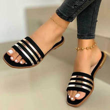 Women's Sandals Gladiator Slip On Woman Flats Shoes Heels Peep Toe Ladies Casual Shoes Female Summer Sandalias Plus Size 35-43 2024 - buy cheap