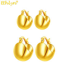 Ethlyn-pendientes con forma de cesta de Color dorado, diseño único para mujeres y niñas, artículo árabe africano MY168 2024 - compra barato