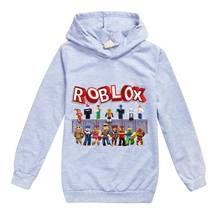 Robloxing-Sudadera con capucha para niños, camiseta de manga larga de algodón para otoño, tops para niñas, ropa para niños de 3 a 12 años 2024 - compra barato