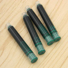 10pc GREEN color Fountain Pen Ink refill Converter Pump 3.4mm Cartridges Pen refill 2024 - buy cheap