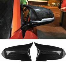 Carbon Fiber Mirror Cover Caps For BMW F20 F21 F22 F23 F30 F21 F32 F33 F36 F87 M Look 12+ 2024 - buy cheap