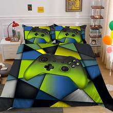 Jogo de cama 3d estampado, queen size, crianças, decoração de quarto, conjunto de roupa de cama, queen, king, edredon, conjunto com fronha 2024 - compre barato