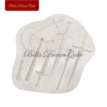 Molde de silicona para decoración de pasteles, moldes para tarta, Fondant, molde para dulces de Chocolate, herramienta para hornear 2024 - compra barato