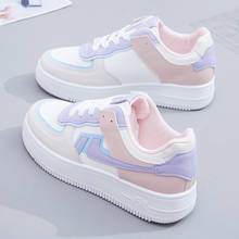2021 Summer Women Sneakers White Tennis Women Shoes Canvas Slip on Female Row Shoes Platform Flats Casual Ladies Vulcanize Shoes 2024 - buy cheap