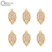 Cordial Design 50Pcs 9*17MM Earrings Accessories/DIY Pendant/Hand Made/Jewelry Findings & Components/Earring Making/CZ Charms 2024 - buy cheap