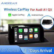 Wireless Apple CarPlay Android Auto Interface Prime For Audi A1 2013-2018, Q3 2012-2018 Mirror Link AirPlay Car Play Functions 2024 - buy cheap