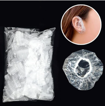 50/100pcs Disposable Waterproof Ear Cover Transparent Bath Shower Hair Salon Earmuffs Hair Coloring Ear Protector Cover Caps 2024 - buy cheap