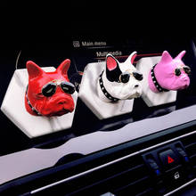 France Bulldog perfume Sunglasses style Car Air Freshener perfume Auto Interior Perfume Fragrance Ornament Accessorie decoration 2024 - buy cheap