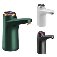 Bomba de botella de agua, dispensador de agua automático, eléctrico, portátil, recargable por USB, para botellas universales para el hogar y la Oficina al aire libre 2024 - compra barato