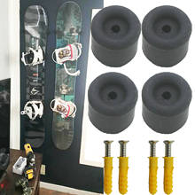 Soporte de pared para Snowboard, Colgador flotante, exhibición minimalista, 4 unids/lote 2024 - compra barato