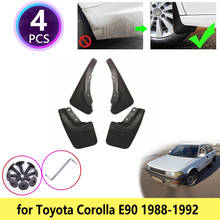 for Toyota Corolla AE90 E90 1988 1989 1990 1991 1992 Mudguards Mudflap Fender Mud Flaps Splash Flap Guards Front Car Accessories 2024 - buy cheap
