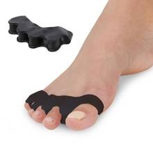 Hallux valgus ortose corretiva toe separador macas silicone cuidados com os pés 2024 - compre barato