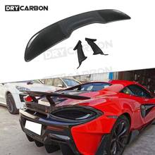 Fibra de carbono frente lábio spoiler saias laterais aventais lábio traseiro difusor corpo kit para porsche panamera 971 2017 2018 2019 estilo do carro 2024 - compre barato