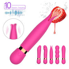 10 Speeds USB Charging Small Female Vibrator Erotic Goods Products Fidget Sex Toys for Women Adults 18 Vagina Clitoris Anal Shop 2024 - buy cheap