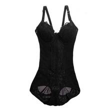 Body modelador de cuerpo completo para mujer, ropa interior Sexy de realce de cintura grande, con cremallera, adelgazante de barriga 2024 - compra barato