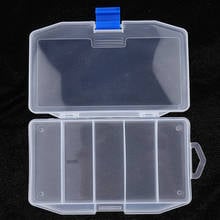 5 Compartments Boxes Suits for Fishing Lures Hooks Accessories & Small Jewelries/Buttons Waterproof Plastic Storage Cases 2024 - buy cheap