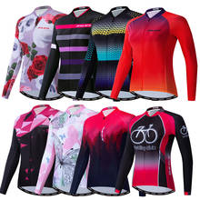 Weimostar Long Sleeve Women Cycling Jersey MTB Road Bike Jacket Pro Female Bicycle Clothing Mujer Cycling Shirt Maillot Ciclismo 2024 - buy cheap