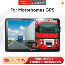 Junsun 7 Inch Car GPS Truck Navigator Touch Screen Bluetooth-compatible AV-IN FM Built in Europe Map For Van Minibus 2024 - buy cheap