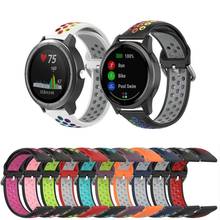 20MM 22MM Silicone Watch Straps For Garmin Venu GarminMove 3 Garmin Active S Vivoactive 4 4S Smart Wristband Quick Release Bands 2024 - buy cheap