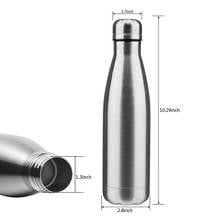 2020 500ml Stainless Steel Water Bottle Double Walled Vacuum Insulated  Thermal Flask Leak Proof Durable Sports Water Bottle 2024 - buy cheap