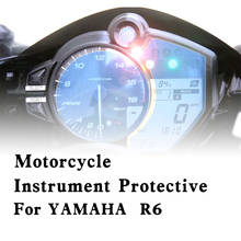 Acessórios para motocicleta flash yzf600 2017 2018, velocímetro e conjunto de tela protetora contra arranhões 2024 - compre barato