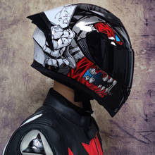 Capacete para motociclista, máscara completa com lente dupla 2024 - compre barato