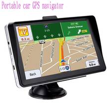 Car  navigatorGPS 7 inch HD LCD screen car GPS navigation FM Navitel satellite navigation truck GPS navigation auto parts latest 2024 - buy cheap