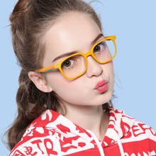 Gafas clásicas para adolescentes con luz azul, marco cuadrado para jóvenes, lentes ópticas antirreflectantes, ordenador para niños y niñas de 5 a 15, gafas UV400 2024 - compra barato