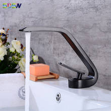 Basin Faucet Water-tap Black Toilet Sink Tap Bathroom Washbasin Tap Bathroom Tap-mixer Solid Brass  Faucet Mixers Sink-tap-mixer 2024 - buy cheap