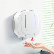 Sensor automático duplo bico dispensador de sabão fixado na parede do agregado familiar touchless infravermelho lavadora cozinha e banheiro mão sanitzer 2024 - compre barato
