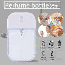 Transparent Empty Spray Bottles 35ml pocket perfume Plastic mini travel containers Empty cosmetic bottles containers 2024 - buy cheap