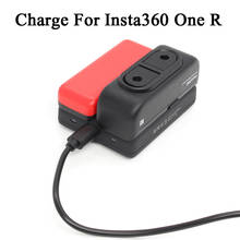 Для Insta360 ONE R Boosted Battery Base/Battery /Fast Charge Hub Insta 360 One R Action Camera Charger Accessories 2024 - купить недорого