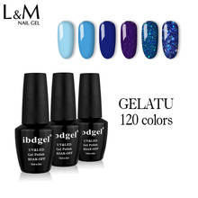 Ibdgel-esmalte de uñas para salón de belleza, 12 Uds., gran oferta, 15ml, 120 2024 - compra barato