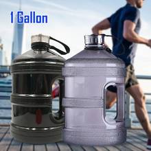 1 Gallon Large Capacity Water Bottle Wide-Mouth with Leak-proof Cap for Fitness Workout Outdoor Sports Water Bottle for Sports 2024 - buy cheap