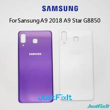 Funda trasera para SAMSUNG Galaxy A9 2018 A9 Star G8850, carcasa de cristal para puerta trasera, reemplazo de batería 2024 - compra barato