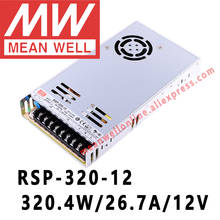 Mean Well-RSP-320-12 meanwell, 12VDC/26.7A/320W, salida única con función PFC, fuente de alimentación, tienda en línea 2024 - compra barato