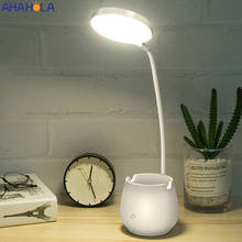 Lámpara Led táctil De escritorio para dormitorio, luces De estudio, Mesa De noche, 5v, USB 2024 - compra barato