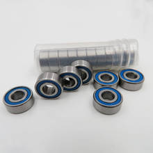 50pcs/100pcs/500pcs miniature bearing MR104-2RS 4*10*4 mm L-1040DD rubber sealed deep groove ball bearings MR104RS 4mmx10mmx4mm 2024 - buy cheap