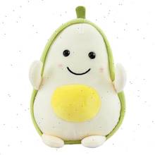 25-35CM  Down Cotton Avocado Doll Cartoon Fruit Plush Toy Filled Doll Cushion Pillow Child Children Christmas Gift Girl Baby Toy 2024 - buy cheap