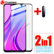 2 in 1 Screen Protector Glass For XiaoMi RedMi Note 9 9S 9 Pro Max RedMi 9 Global version Note9 Film Camera Lens Tempered Glass 2024 - buy cheap