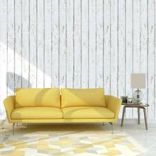 Papel de parede descascador de grão de madeira branca para casa decoração de casa vintage 2024 - compre barato