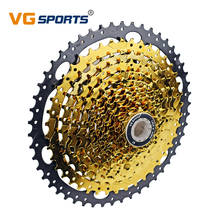 VG sports 12 speed 11-50T bicycle freewheel cassette gold color 12S MTB cog sprockets bike 667g mountain bike free wheel parts 2024 - buy cheap